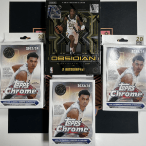 22/23 Obsidian FOTL & 23/24 Topps Chrome Hangers x3 - 14 Spots - RND Teams - Giveaway Spurs + RND Team